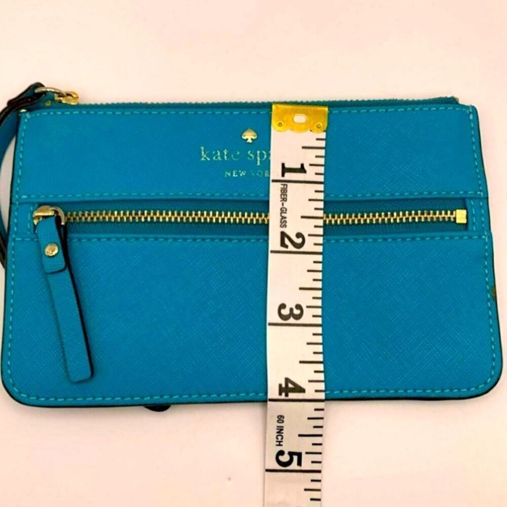 Kate Spade ♠️ New York Blue Wristlet - Picture 5 of 6